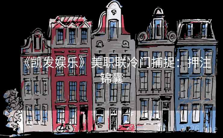 《凯发娱乐》美职联冷门捕捉：押注锦囊