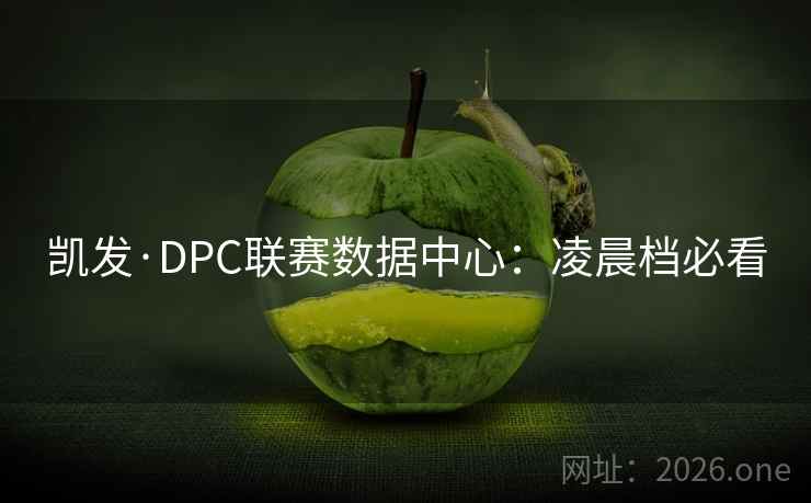 凯发·DPC联赛数据中心:凌晨档必看 第2张 凯发·DPC联赛数据中心:凌晨档必看 第2张
