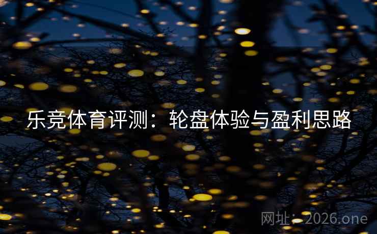 乐竞体育评测：轮盘体验与盈利思路  第1张